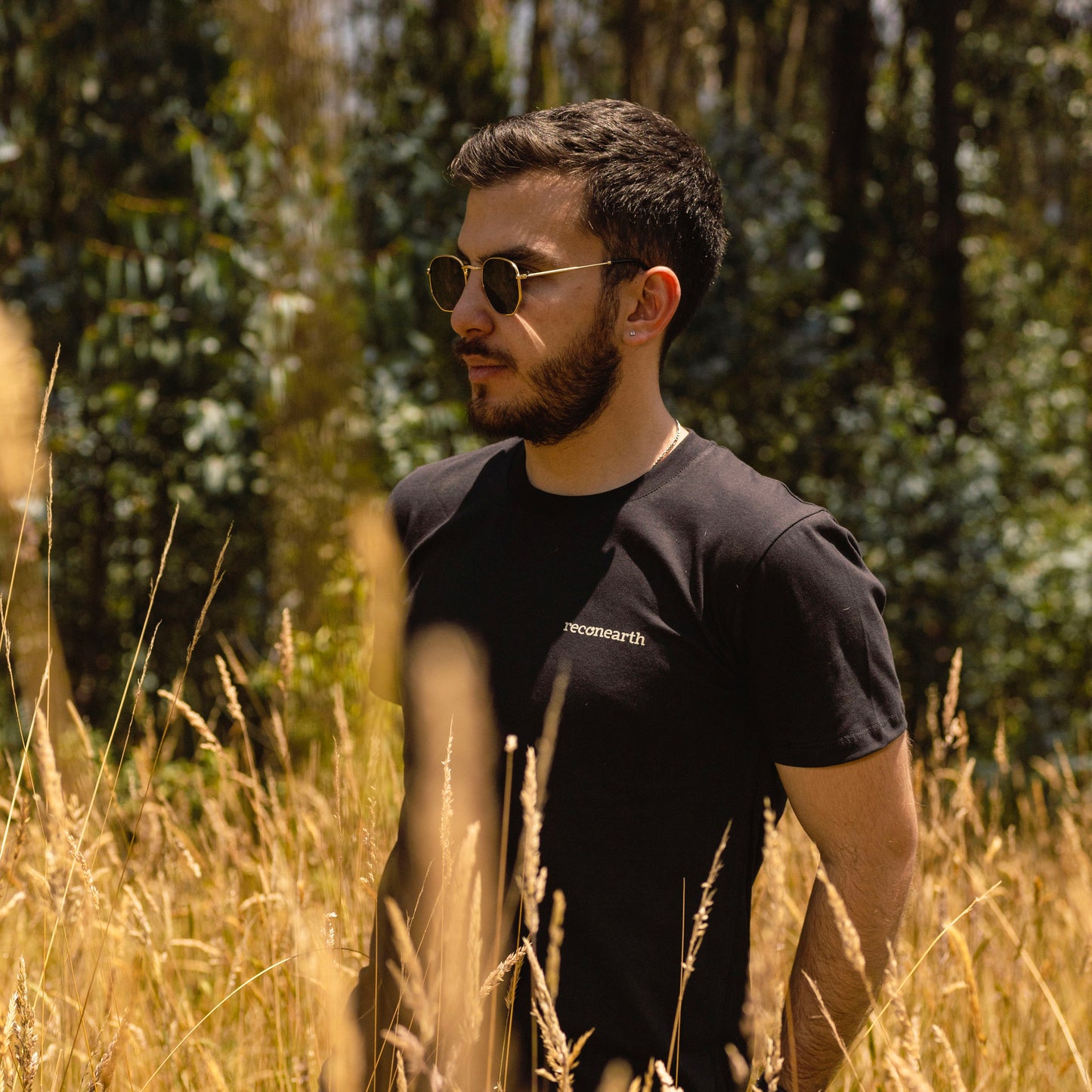 Camiseta Negra Hombre